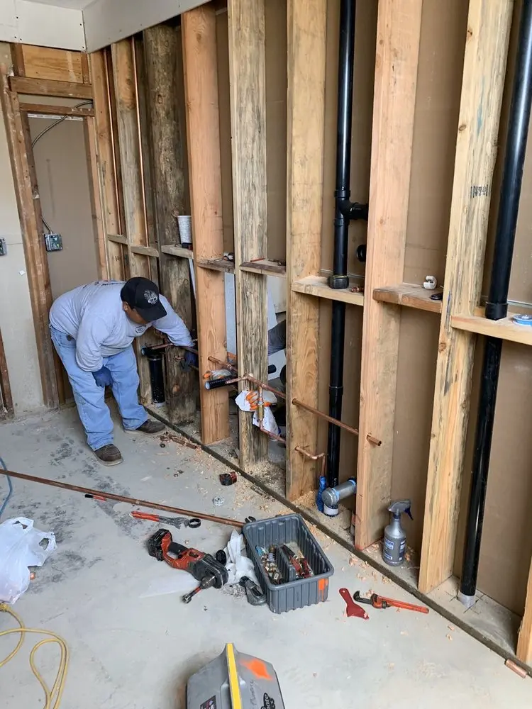 Commercial rough-in plumbing for Water Heater Replacement in Earlington Hill